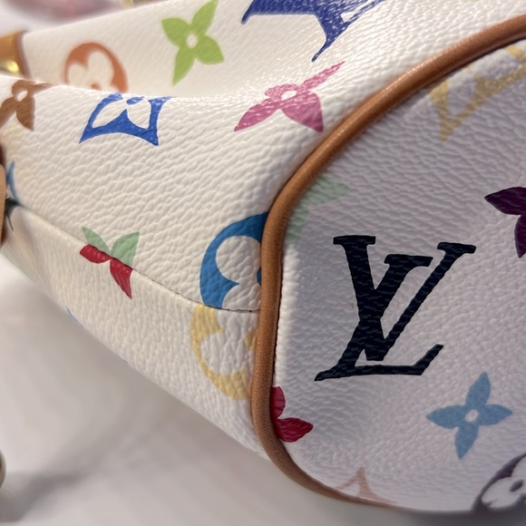 LOUIS VUITTON Murakami White Multicolor Theda GM Bag Limited edition - Picture 12 of 16